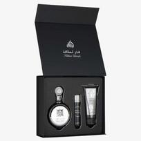 Lattafa Fakhar Silver - 3 dalių dovanų rinkinys vyrui (kvapas įkvėptas Yves Saint Laurent - Y)