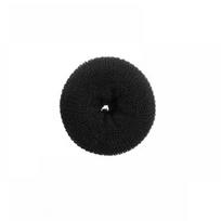 S/M/L Plate Hair Donut Hair Bun Maker Roller Elegant Women Girls Magic Ponytail Shaper Donut Hairbands Hair Styling Tools (Black,L) juoda