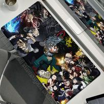 PC Accessories Anime My Hero Academia Mousepad Gamer Computer Locking Edge Non-slip Extended Mouse Pad Hd XXL Keyboard Desk Mat 30cmx60cm