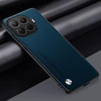Plain PU Leather Matte Case For Xiaomi 15T 14T Pro Ultra Thin Soft Frame Shookproof Bumper Cover For Xiaomi MI 17T Pro Shell xiaomi 14T pro black
