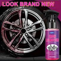 111ml Rust Remover Spray Fast Acting Iron Oxidation Eliminator Powerful Decontamination Restore Original Gloss Mild Formula Safe 100ml white