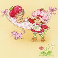 Strawberry Shortcake Cute Girl Diamond Painting Printed Embroidery Puzzle Cross Element Mosaic 5D DIY Art Kit House New Arrivals 20x20cm Full Round red