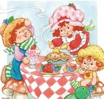 Strawberry Shortcake Cute Girl Diamond Painting Printed Embroidery Puzzle Cross Element Mosaic 5D DIY Art Kit House New Arrivals 20x20cm Full Round