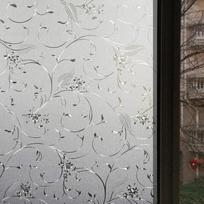 Įvairių dydžių dekoratyvinė privatumo langų plėvelė, statinio prilipimo lipni plėvelė, vitražinis HTV vinilas, langų stiklo lipdukai, šilumos izoliacija 30X100 CM white