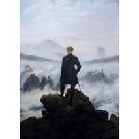 Caspar David Friedrich meno kūrinių plakatai Klasikinis vintažinis sienų menas Drobės tapyba ir spaudinys Nordic svetainės dekoravimui 70cm×100cm NoFrame