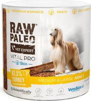 Vetexpert Raw Paleo Vital Pro Skin & Coat Turkey Medium Large Mono - dog treat - 100g