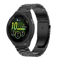 22mm 20mm 18mm Metalinė apyrankė Garmin Forerunner 570 970 55 265 965 165 255 955 Venu 4 3 2/Active 6/5/4 Nerūdijančio plieno apyrankė Forerunner 265S-255S juoda