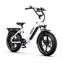 OneSport OT08 yra 20 colių elektrinis miesto dviratis su 48V 500W varikliu, maksimalus nuvažiuojamas atstumas yra 90 kilometrų, o maksimali apkrova – 120 KG. balta