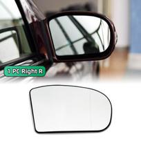 For Mercedes Benz W203 W211 00-06 Left/Right Side Rear View Mirror Heating Rearview Mirror Glass Replacement  2038100121 1pc Right black