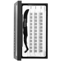 Nanolash diy eyelash extensions self-adhesive false lashes bonding clusters with applicator - innocent 10mm,12mm,14mm