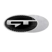 3D Car Logo Steering Wheel Center Emblem Sticker For KIA GT K5 Sportage Ceed Sorento Cerato Rio Soul KN Stinger Proceed Picanto white