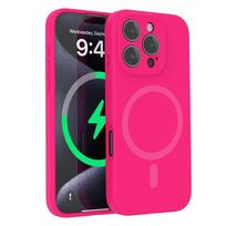 Liquid Silicone Phone Case IPhone 16 Pro Max With Magnetic Adsorption Lens Protection Shockproof Anti-Scratch iPhone 13 Pro Max