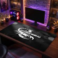 Scorpions Print Large Mouse Pad Smooth Surface Anti?Slip Desk Mat For Gaming Office Laptop Decoration 50cmx100cm(19.6x39.4inch) purple