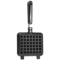 Household Kitchen Gas NOn Stick Waffle Maker Pan Mould Mold Press Plate Cooking Baking Tool gray
