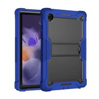 Armor Stand Case For Samsung Galaxy Tab A11 A9 Plus A11+ S9 A8 SM-X200 X205 A7 Lite 8.7 SM-T220 S6 Lite A7 10.4 S8 Cover Tablet A7 Lite 8.7 2021 tamsiai mėlyna spalva