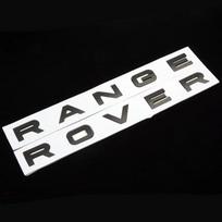 3D ABS raidės su logotipu Automobilio variklio dangčio ženklelis Lipdukas ant variklio dangčio „Range Rover“ emblemai L320 L322 L405 L494 Vouge Discovery Evoque BDSHZS34 Priedai matinė juoda spalva