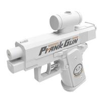 Funny Double-Sided Reverse Water Gun Summer Prank Toy Mini Tactical Water Sprayer For Kids Adults Pool Beach Outdoor Water Fight white