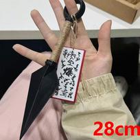 Anime Ninja Kunai Šaldytuvo Magnetas Žaislai Animacinis Cosplay Rekvizitas PVC Shuriken Modelis Dekoracija Šaldytuvo Magnetai Žaislai Berniuko Dovana