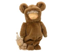 Kalėdinė dekoracija TEDDY, rudos sp., 15 x 23 x 40 cm, 1 vnt