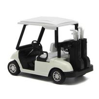 1:20 Scale Golf Cart Model Pull-Back Diecast Alloy Miniature Golf Cart Simulation Home Decor Golf Cart Vehicles Toy Kids Toy gray