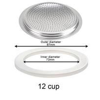 Coffee Rubber Ring Italian Moka Pot Flexible Washer Gasket Ring Replacenent Parts For Cups Moka Pot For Express Pots