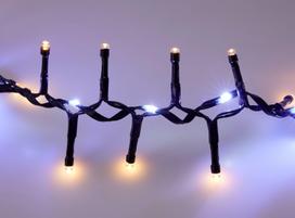 Elektrinė girlianda SNAKE LIGHT, IP44, 710 LED, šiltai baltos/baltos sp., laikmatis + 15 funkcijų, 10 m