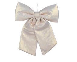 Kalėdinė dekoracija - kaspinas BOWTIE, šampaninės sp., 3 x 28 x 34 cm, 1 vnt