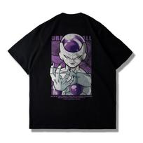 Dragon Ball marškinėliai vyriški, grynos medvilnės, laisvalaikio, su apvalia apykakle, trumpomis rankovėmis, vasariniai, sportiniai, laisvalaikio, trumpomis rankovėmis viršus L gray