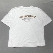 Vintage State Property ; XL/2XL Skate Surf Y2K Rocawear Style Graphic Tee Unisex T-Shirt XXL white
