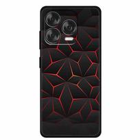 Telefono dėklas ZTE Blade V70 Design V70 Vita Marmuro raštai Galinis dangtelis Nubia V70 Design Minkštas silikonas TPU Dangtelis -ZTE nubiaV70 Design black