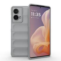 Funda For Motorola Moto G85 5G Soft Silicone Shockproof Bumper Phone Case For Moto G85 G 85 MotoG85 Lens Protection Back Cover For Moto G85 gray
