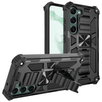 Camouflage Armor Shockproof Case For Samsung Galaxy A15 A16 A17 A26 A36 A55 A56 TPU Frame Plastic Hidden Kickstand Phone Cover For A56 5G juoda