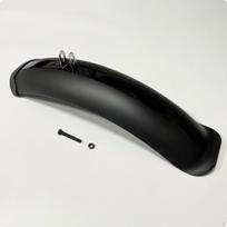 Fat Tire Front Fender Bike Mudguard Adjustable Removable Low Profile Sleek Design Suitable for Daily black