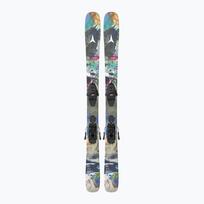 Vaikiškos kalnų slidės + apkaustai Atomic Bent Jr 140-150 + L6 GW multicolor
