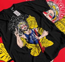 MENS WOMENS Buda T-Shirt Record Of Ragnarok Buddha Anime Manga Fan Gift Girl shirt L beige