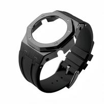 Casio GMA-S2100 Modifikavimo Rinkinys Moteriškas Nerūdijančio Plieno Laikrodžio Dėklas Dirželis Guminė Apyrankė Ąžuolas GMA S2100 Modifikuotas Metalinis Laikrodžio Dirželių Rinkinys For GMA-S2100 series gray