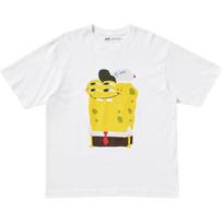 UNIQLO CPFM X SpongeBob SquarePants Daugiaakis SpongeBobas Ir Patrickas Spausdinti Trumpomis Rankovėmis Marškinėliai Unisex Viršutiniai Drabužiai 477914-00 2XL pink