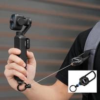 For DJI Osmo Packet 4 / 3 BRDRC Magnetic Telescopic Backpack Hook Anti-Loss Rope Magnetic juoda