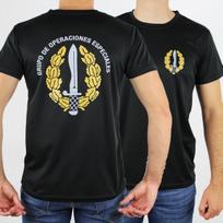 Spain Special Operations Group T-Shirt Cotton Short Sleeve Casual Summer T Shirt M beige