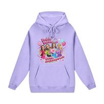 OZON New Cartoon DB Hooded Sweatshirt with Balloon Print for Girls - Spring/Autumn Style 150 cm