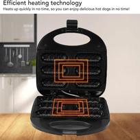 Fast Heating Corn Dog Waffle Maker Auto Temp Control Sausage Roll Maker  Gatherings gray