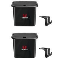 Pakabinamas automobilio šiukšliadėžės dėklas Sėdynės nugarėlės daiktadėžė Šiukšlių dėklas Kabliukas Honda Mugen Power Civic Accord Odyssey City CRZ CRV Spirior