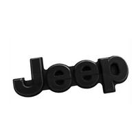 2026 Naujas automobilio priekinės grotelių emblema ABS logotipas lipdukas stilius Jeep Wrangler JK JL Grand Cherokee Compass Renegade Patriot matinė juoda spalva