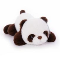 New Simulated Animal Plush Toy Panda Souvenir Husky Cute Pet Ornaments Schnauzer Dog Gift 33cm【0.35kg】 white