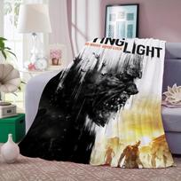 Game Dying L-Light The B-beast Blanket Warm And Soft Suitable For Bedroom Living Room Sofa Bed Office Travel Camping 30x40in gray