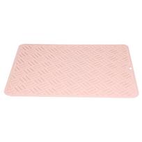 Silicone Heat Insulation Pad Desktop AntiScaldWaterproof Silicone Pad for Home Kitchen(Pink, 45x35cm ) beige