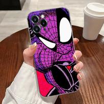 Marvel Spiderman Gwen Transparent Phone Case For iPhone 17 Pro Max 17E 11 12 13 14 15 16 Pro Max Plus 17 Air 16E 7 XS Soft Cover iPhone 15 Plus