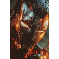 Super Cool Movie Manga HeroS Characters Close Up Portrait Posters Canvas Printing Modern Wall Art Picture for Home Decor Gifts 21X30CMNo Framed brown