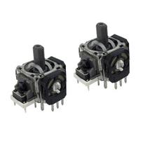 2Pcs Analog Stick Joystick Replacement Repair Parts for PS4 Xbox One Controller gray