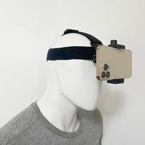 Mobile Phone Headband Bracket Head Strap black